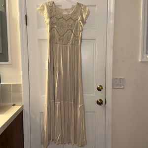 Lace Maxi Macienne Dress Joyfolie